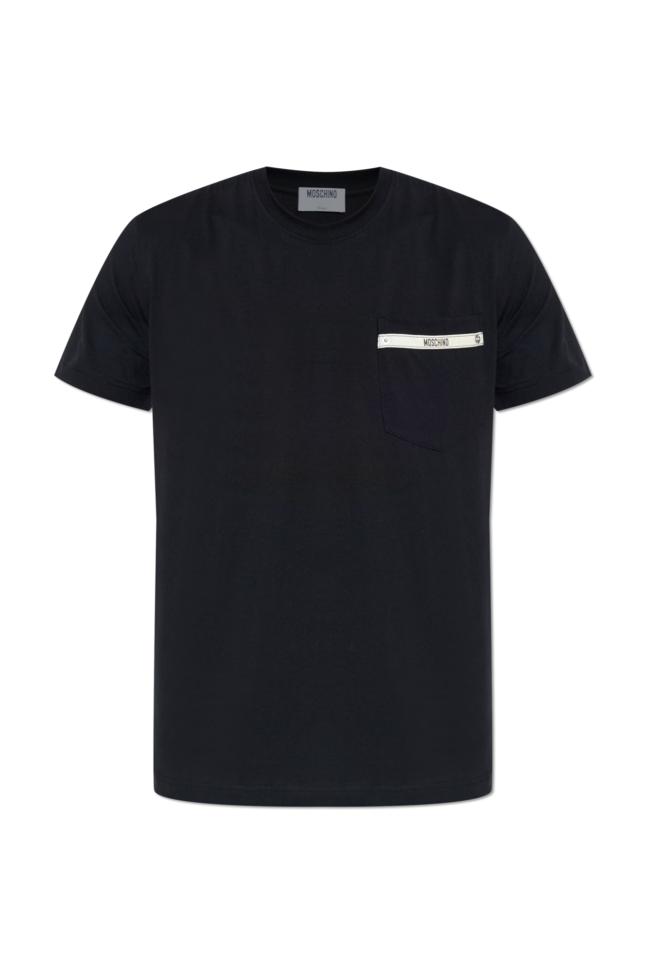 Tシャツ・カットソー Moschino SS25 Logo embroidery polo shirt (A16030242 1555) Moschino logo-embroidered Polo Shirt | White | FARFETCH